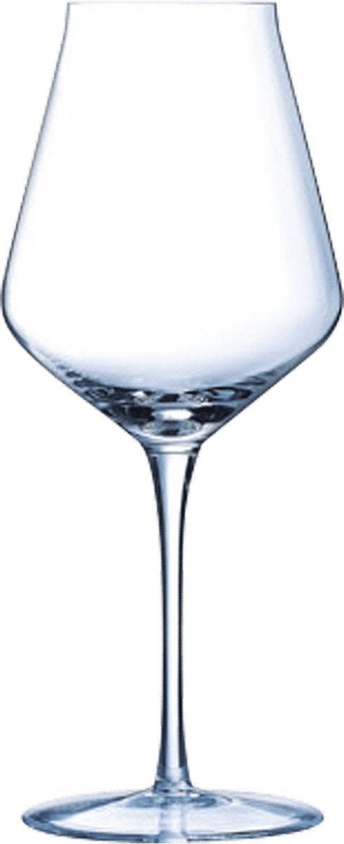 Chef sommelier reveal up wijnglazen - 400ml - kristalglas - ultra transparant en resistent - 6 stuks