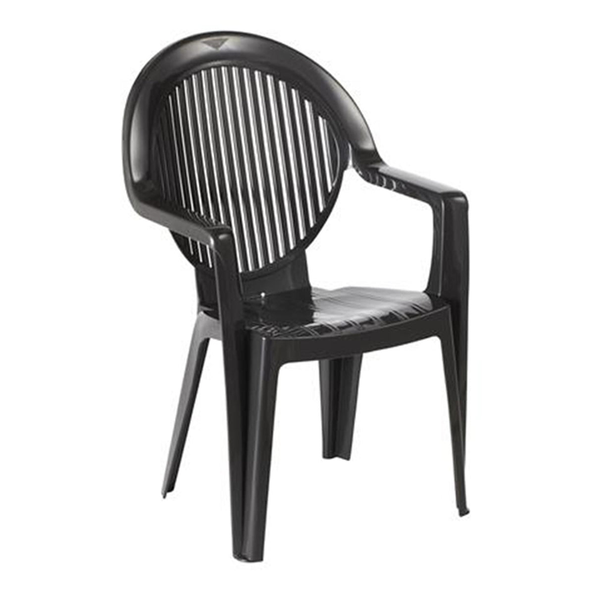 Grosfillex fidji diningstoel antraciet