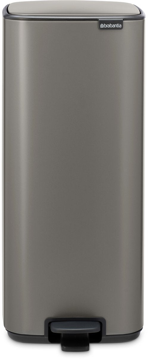 Brabantia bo pedaalemmer - 30 liter - platinum