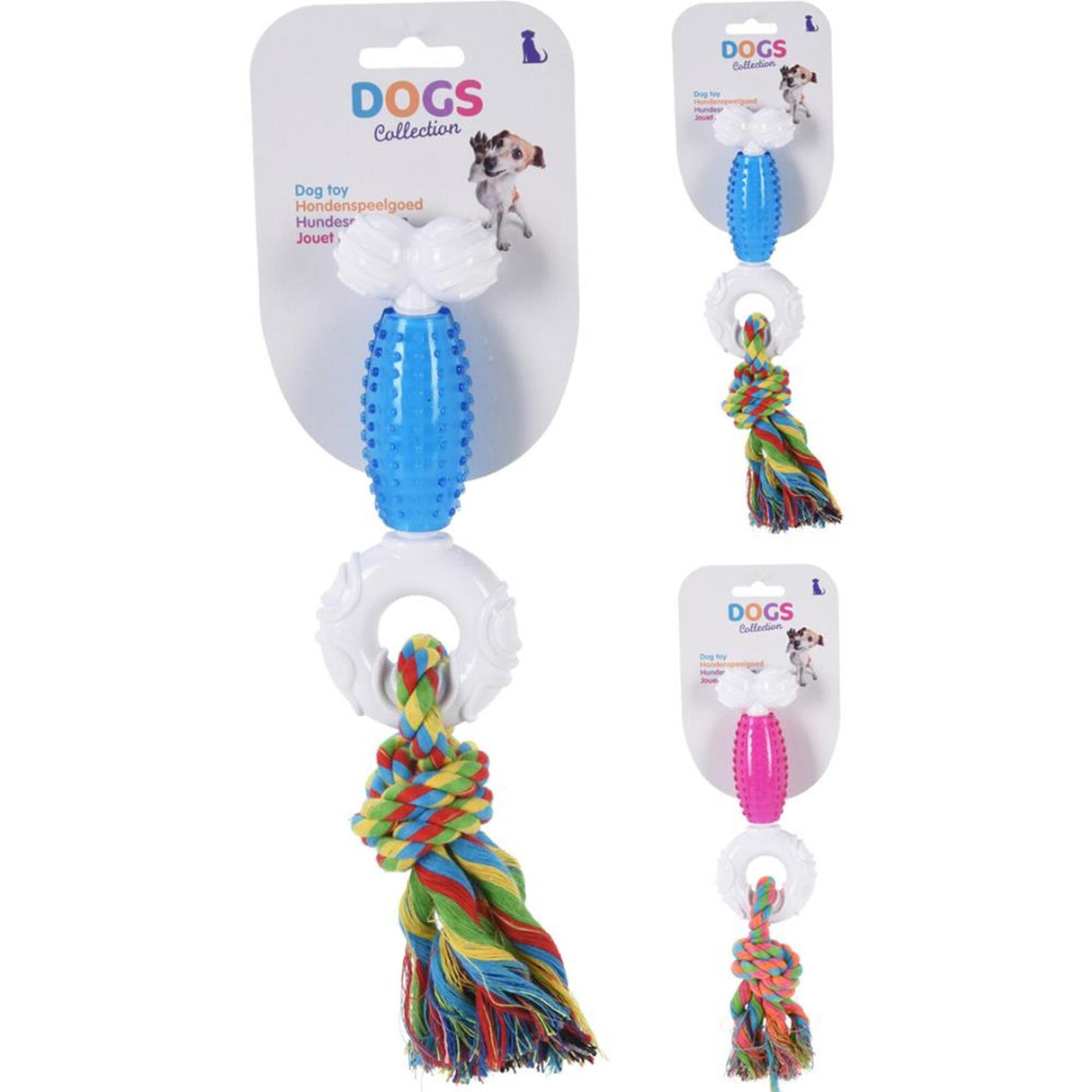 Dogs collection hondenspeelgoed tpr bot