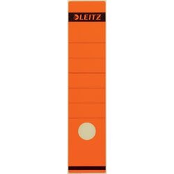 Ordnerrugetiketten leitz rood 10 stuks papier