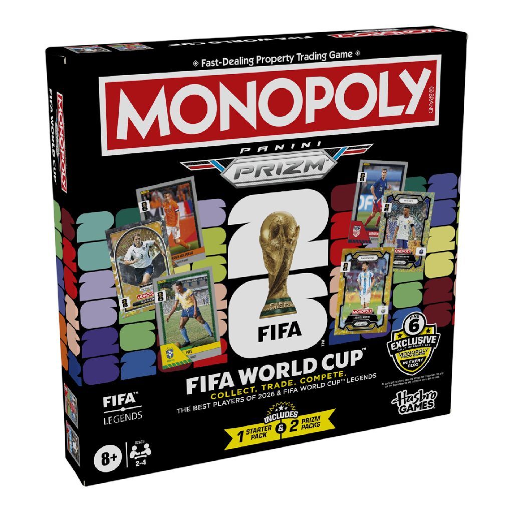 Monopoly panini prizm fifa world cup - bordspel
