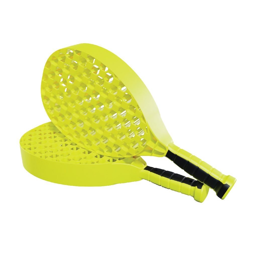 Swingball pro tennispaal met all surface basis zwart geel