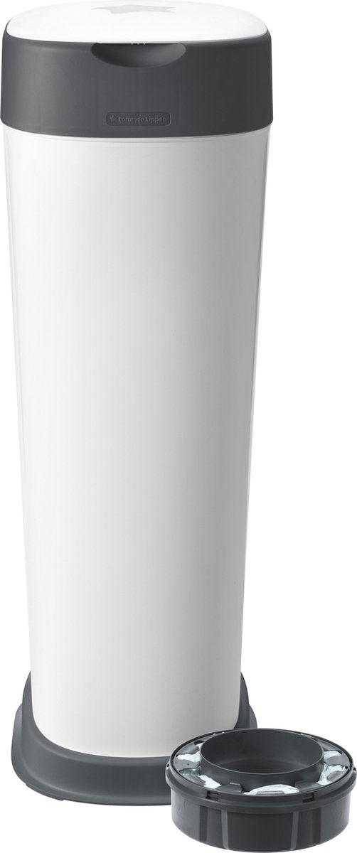 Tommee tippee twist click xl-luieremmer - voor maximaal 60 luiers - 1 navulcassette - antibacteriële greenfilm