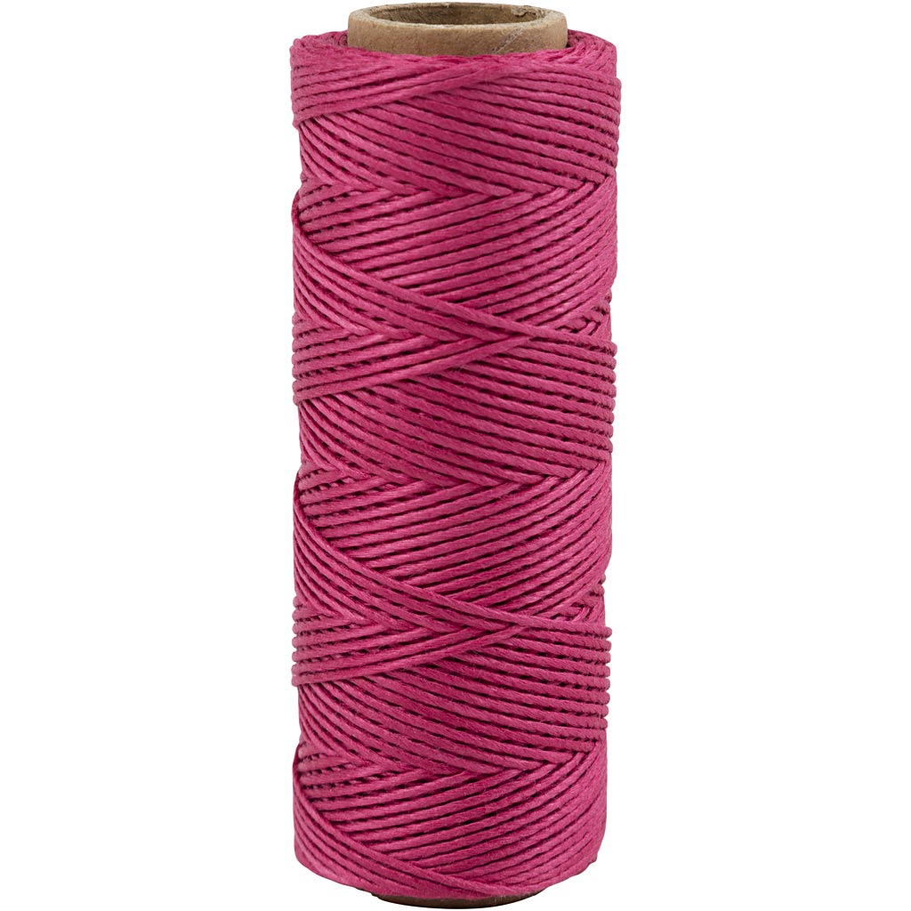 Creativ company http: www.cchobby.nl bamboekoord-dikte-1-mm-donkerroze-65-m-1-rol