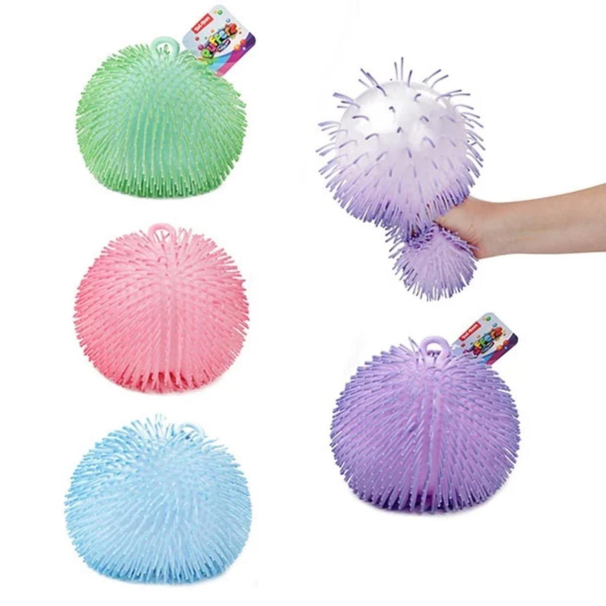 Toi-toys toi toys pufferbal two tone pastel 23cm