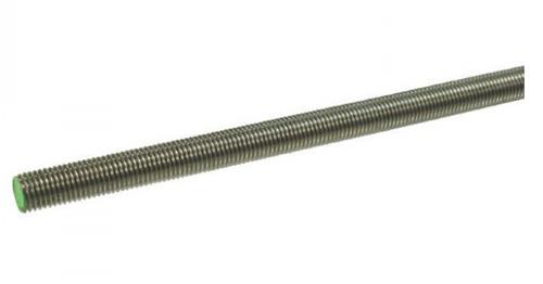 Draadeind m8 rvs a2 1.mtr