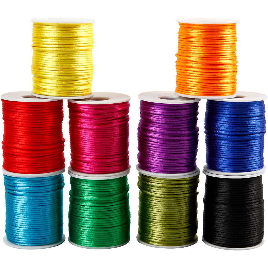 Creativ company https: www.cchobby.nl satijnkoord-dikte-2-mm-sterke-kleuren-10x50-m-1-doos