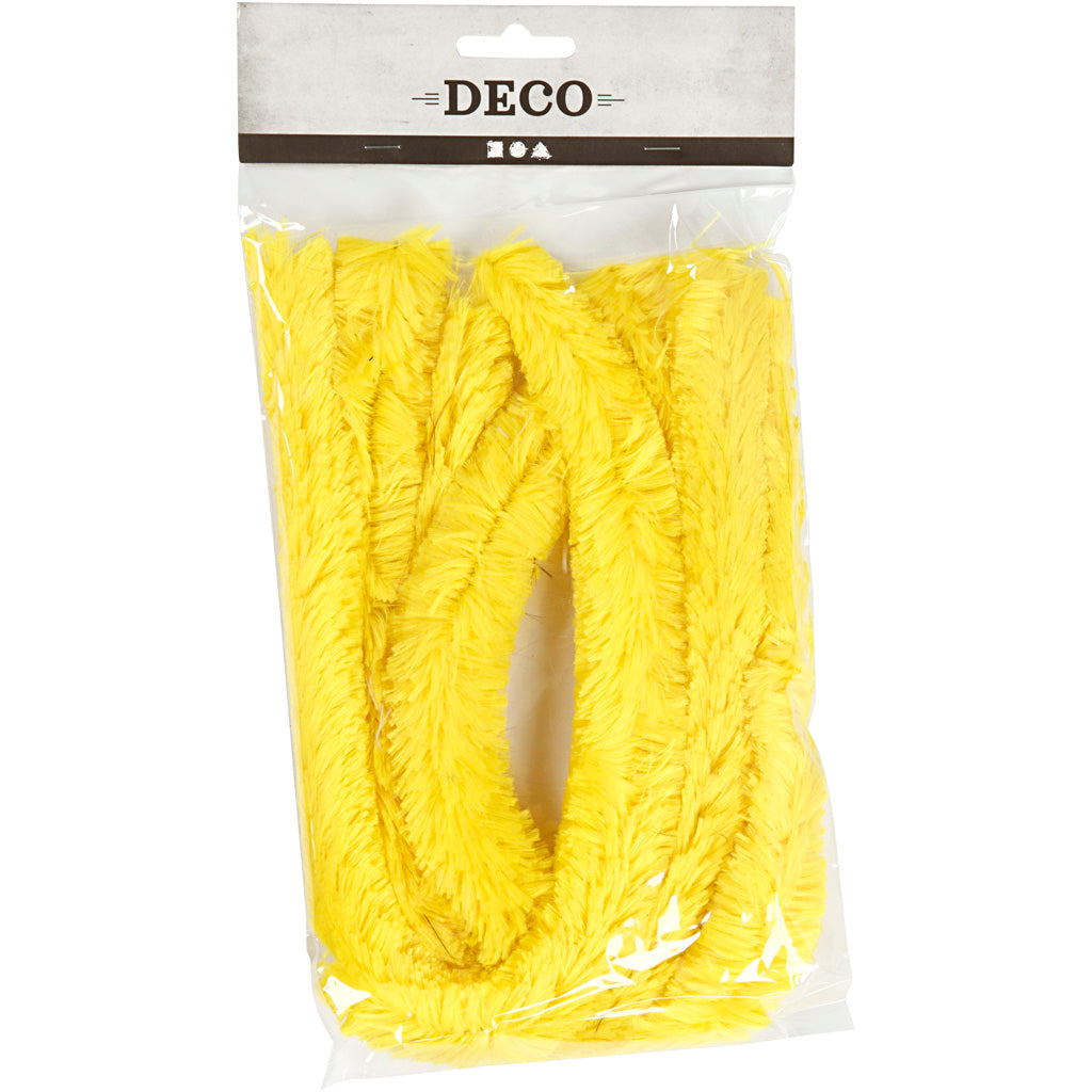 Https: www.cchobby.nl chenille-l-40-cm-dikte-30-mm-geel-4-stuk-1-doos