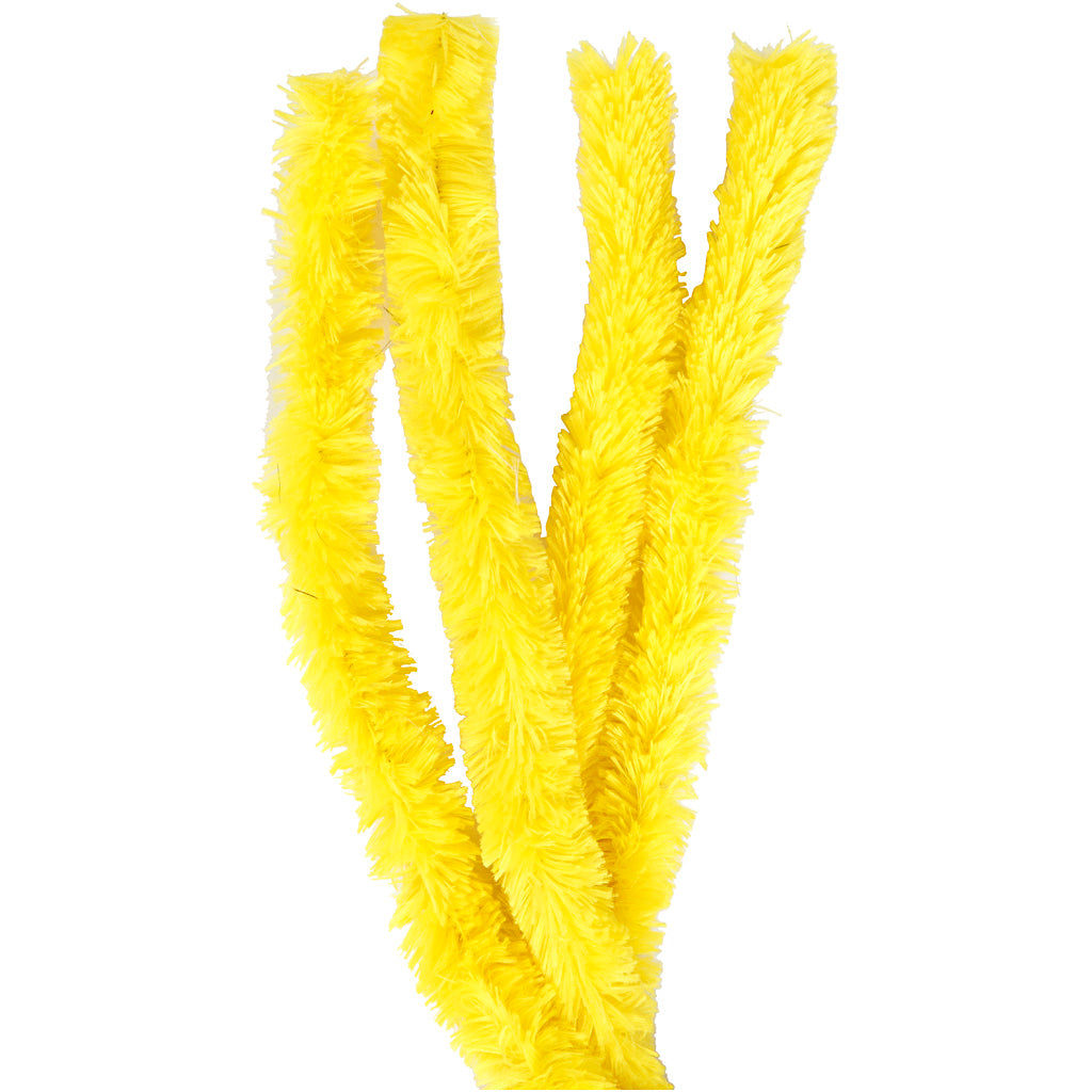 Https: www.cchobby.nl chenille-l-40-cm-dikte-30-mm-geel-4-stuk-1-doos