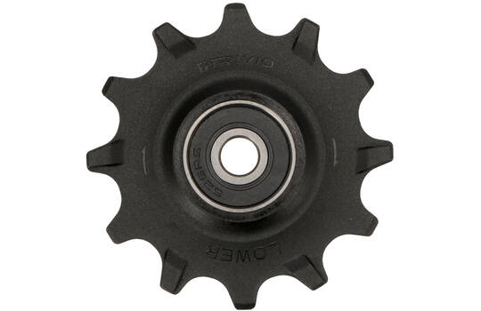 Trivio - derailleurwieltjes 12 14t chromo lagers