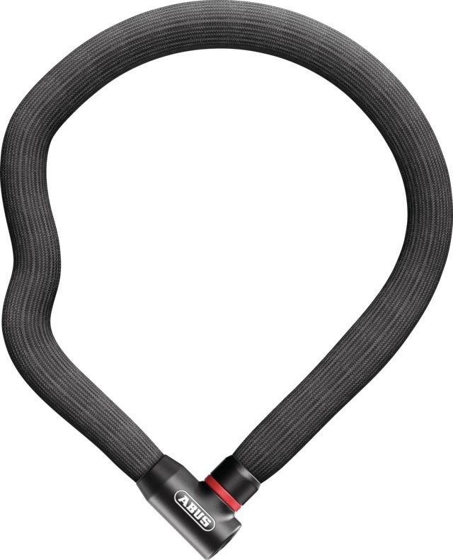 Abus fietsslot kettingslot - goose lock 4204k - security level 6 - zwart - 85 cm - geschikt voor elektrische fietsen en stadsfietsen