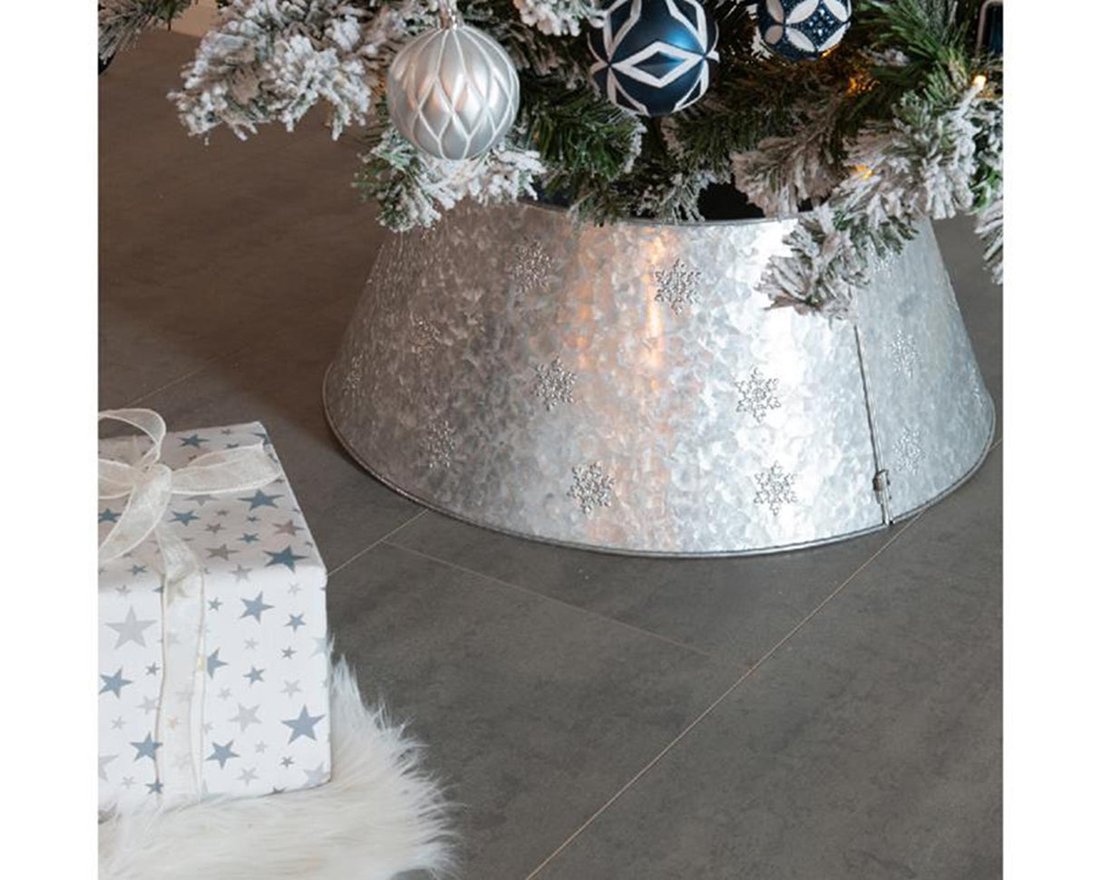 Everlands kerstboomring zink dia70cm