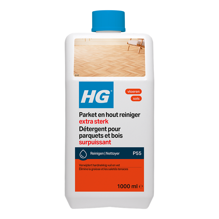 Hg parketreiniger extra sterk (product 55) 1l