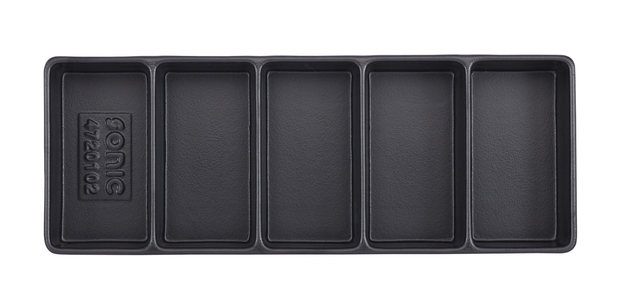 Ty sonic bakje, leeg 5 vaks (145x370x48mm)
