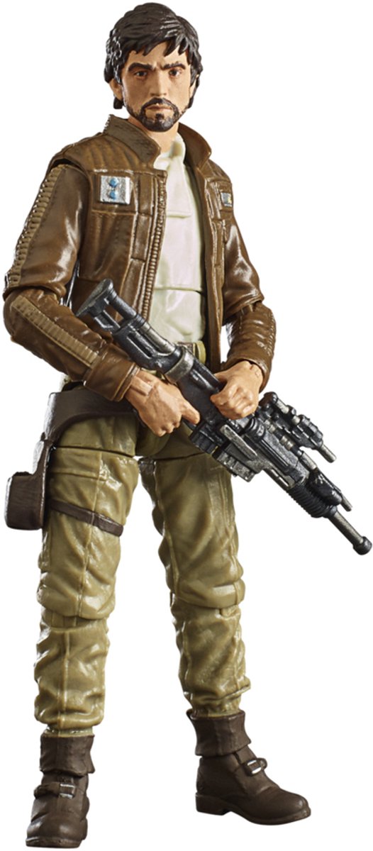 Hasbro star wars: rogue one vintage collection action figure captain cassian andor 10 cm action figuur