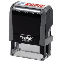 Ty stempel trodat office prin kopie blauw rood