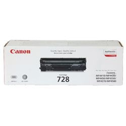Tonercartridge canon 728 bk zwart