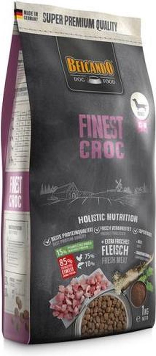Belcando finest croc - eend lever - 4 kg