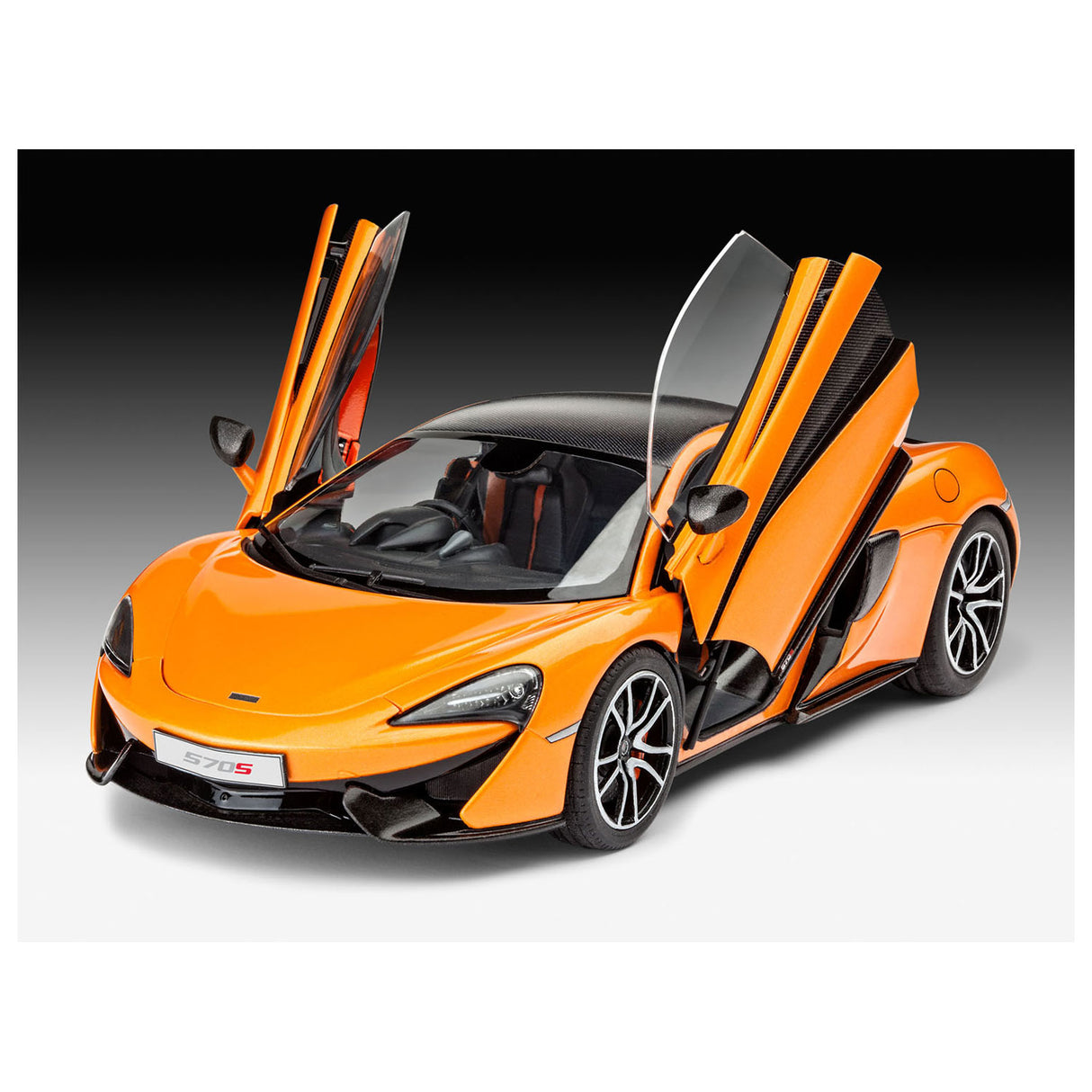 Revell modelbouwpakket militaire voertuigen - 07051 mclaren 570s plastic - 1:24 - modelbouw