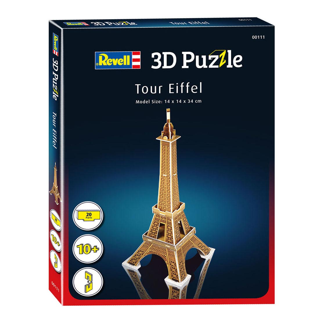 Revell 3d puzzel bouwpakket - eiffel tower 20st.