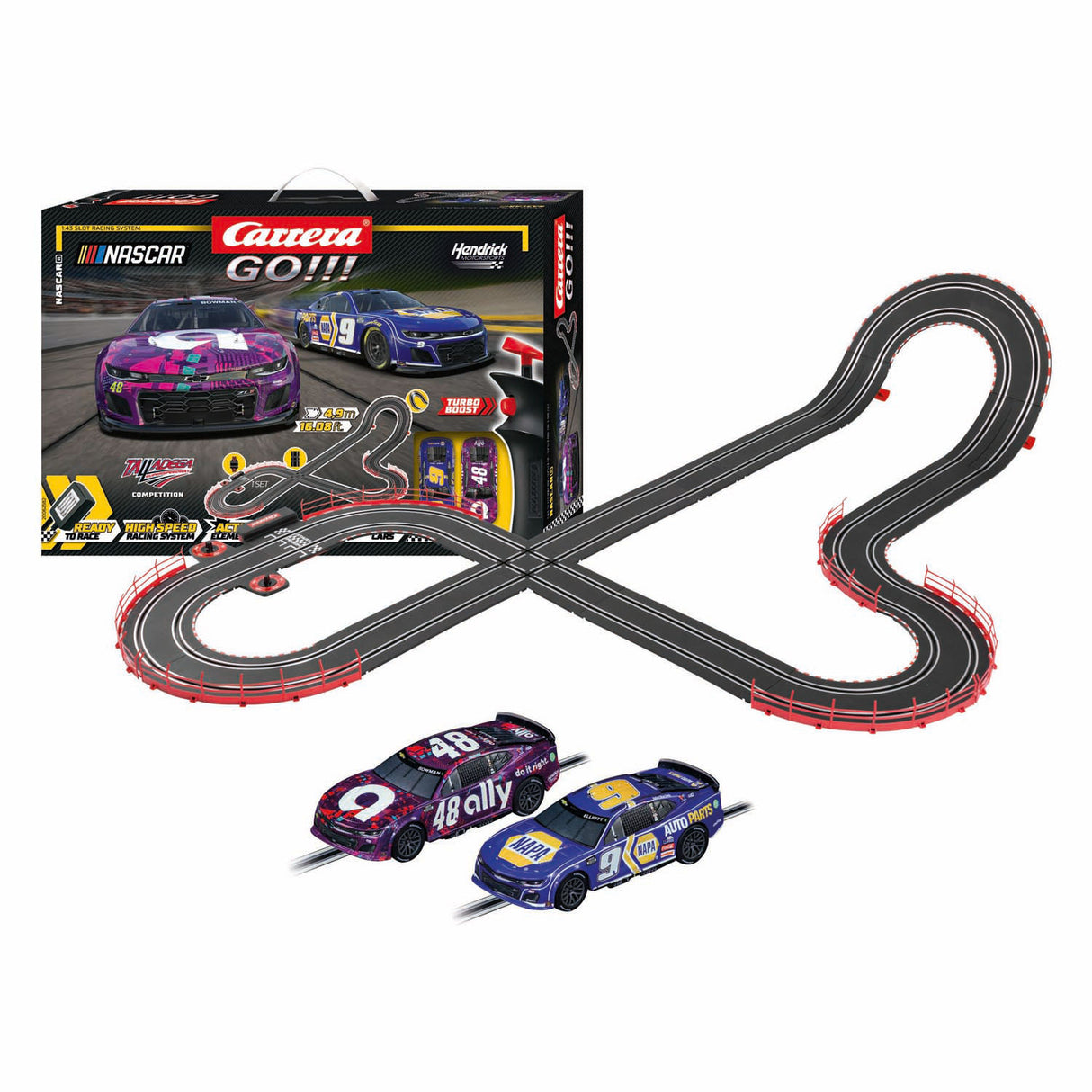 Carrera go!!! racebaan - nascar talladega competition