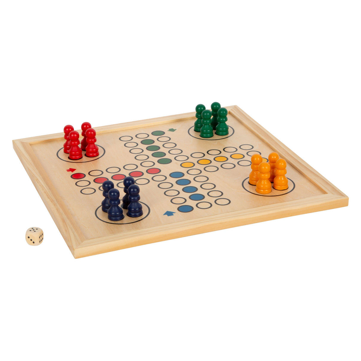 Small foot - houten spellen 7 klassiekers in opbergkist