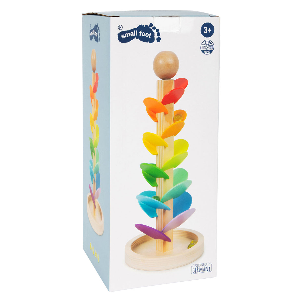 Small foot - houten knikkerbaan met geluiden
