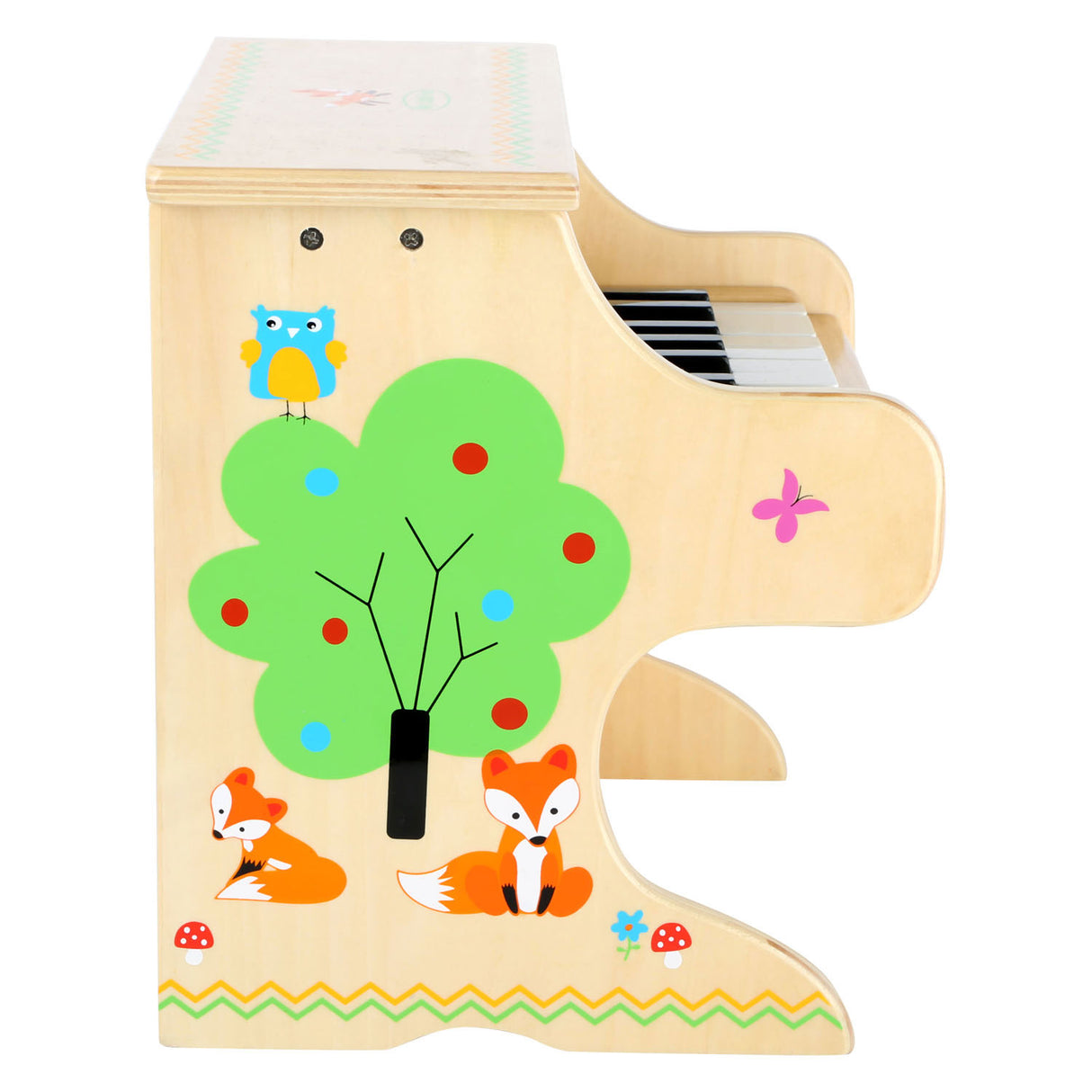 Small foot - houten piano kleine vos