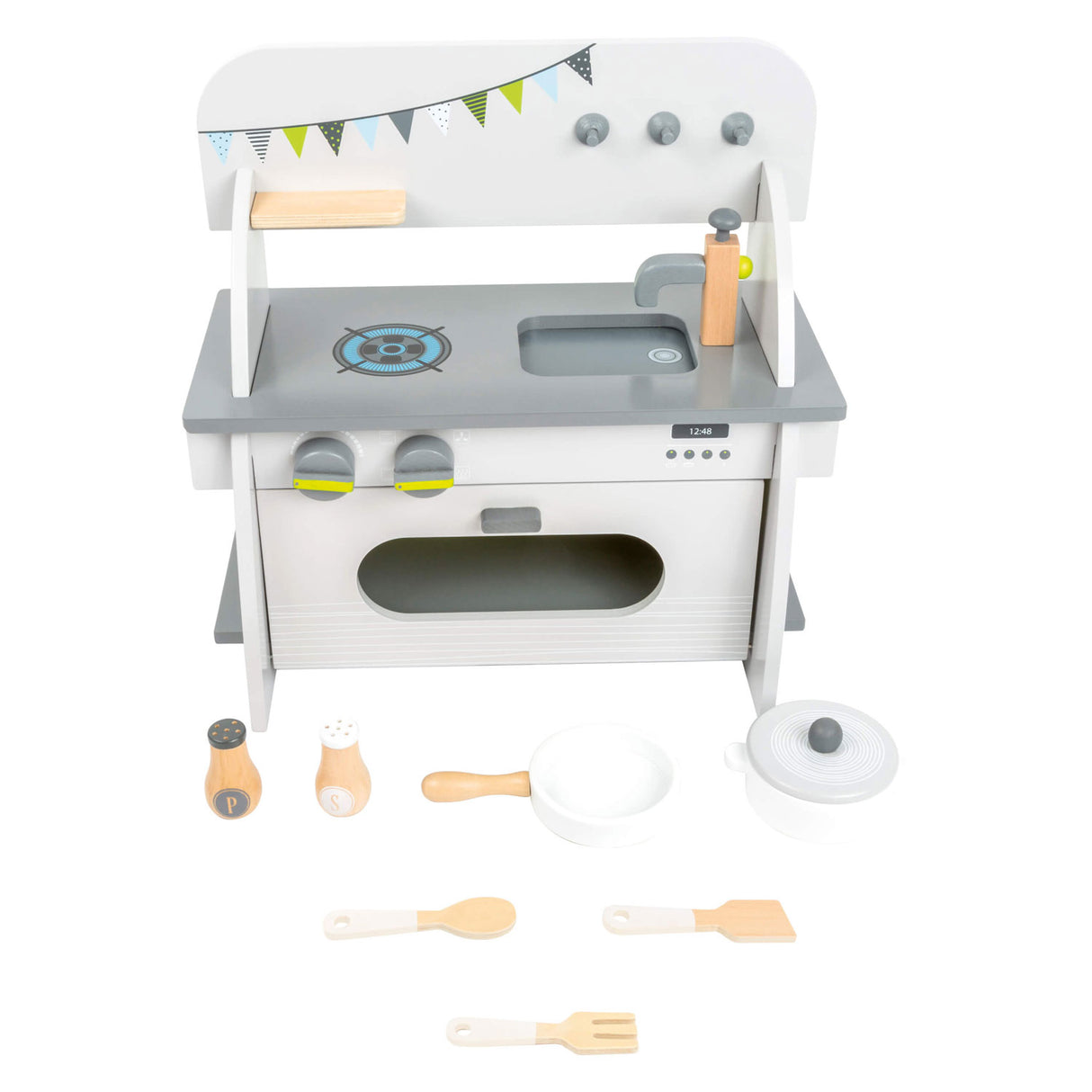 Small foot - houten speelkeuken compact, 9dlg.