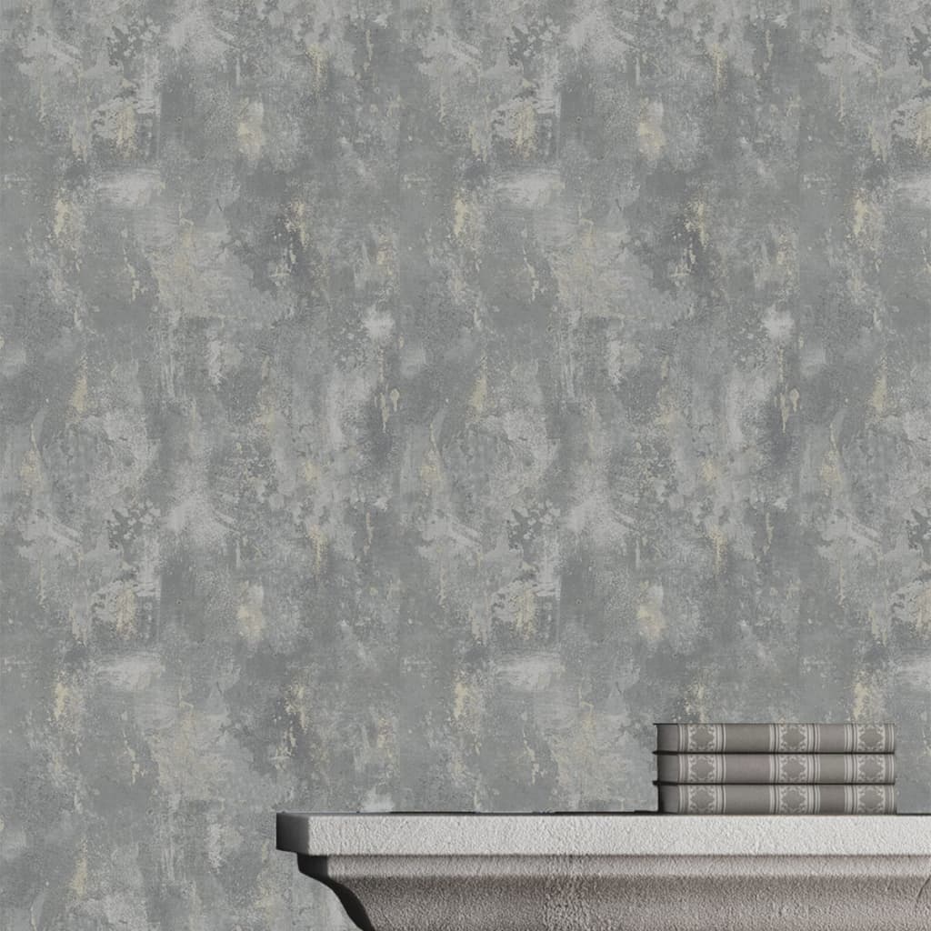 Dutch wallcoverings behang betongrijs tp1008