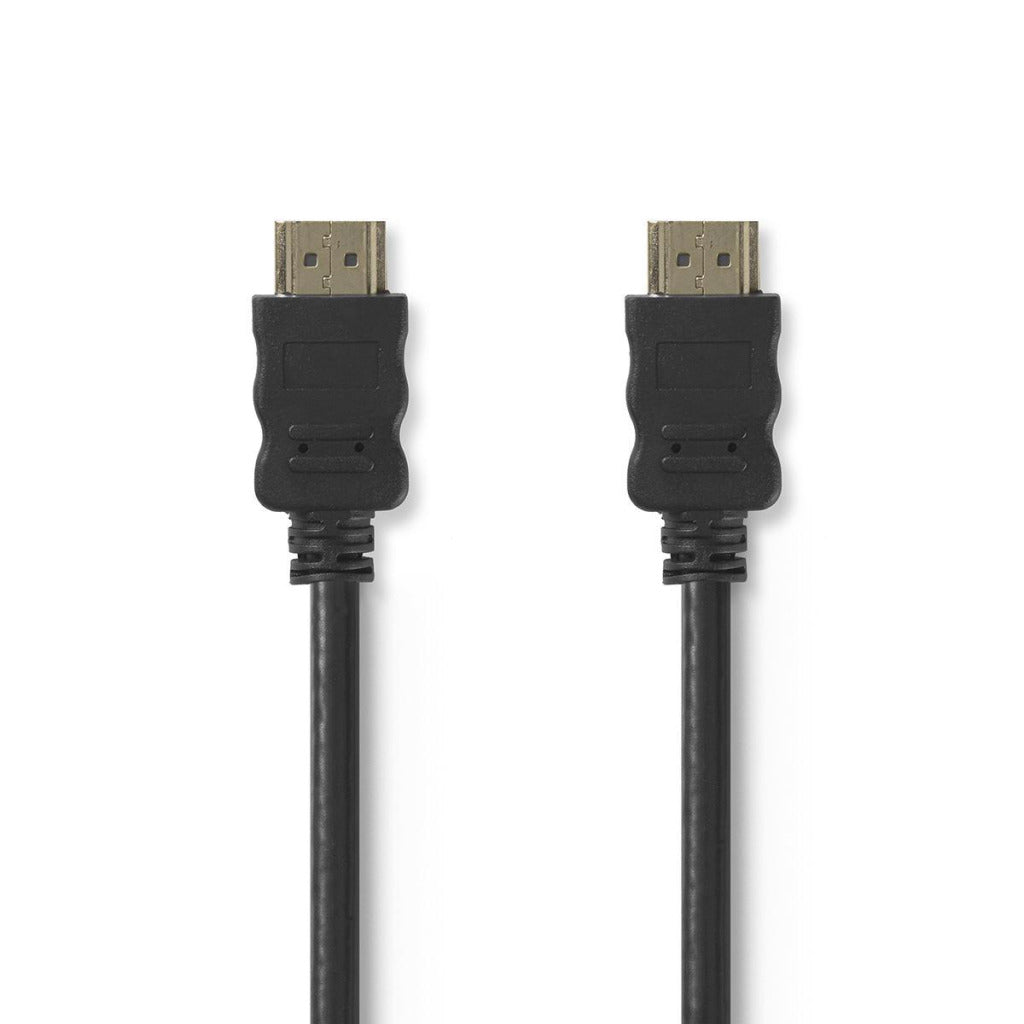 Nedis cvgt34000bk20 high speed hdmi-kabel met ethernet hdmi-connector - hdmi-connector 2,0 m zwart