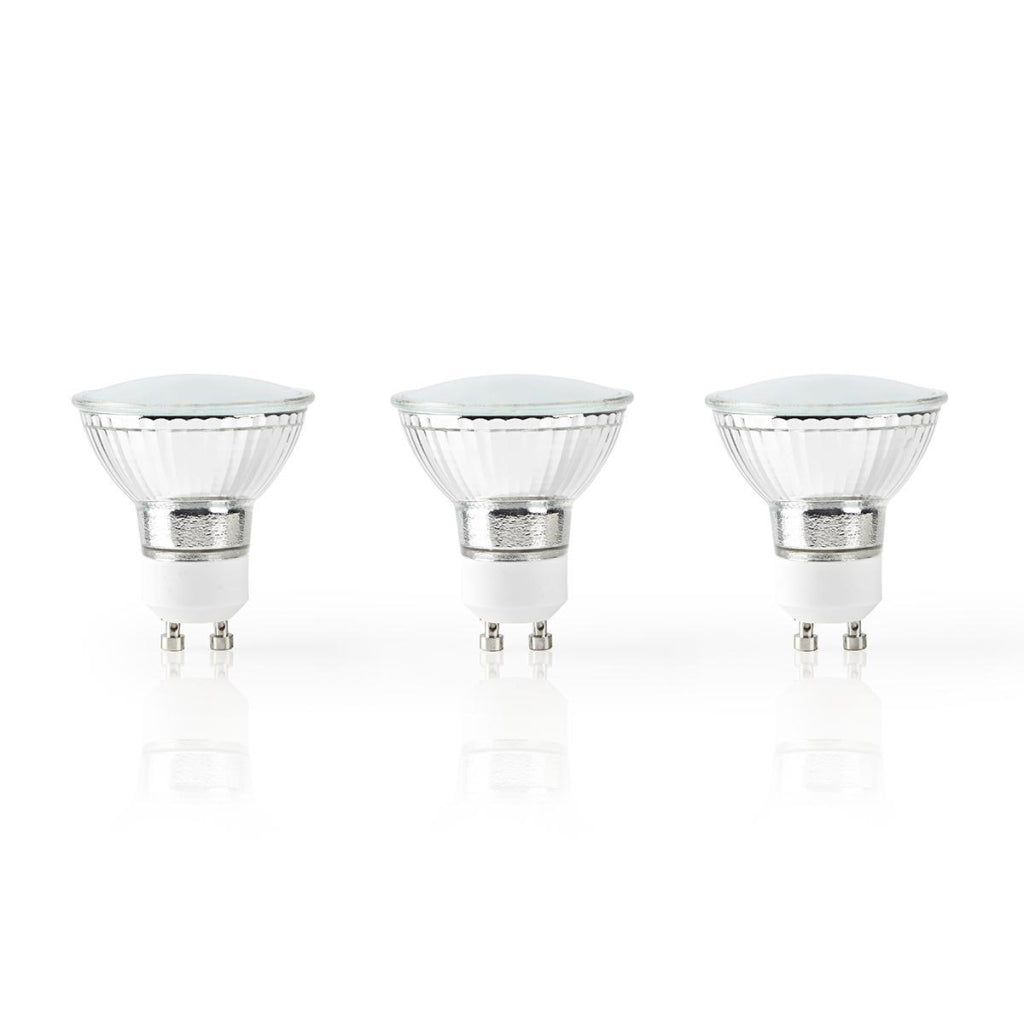 Nedis wifilw30crgu10 wi-fi smart led-lamp warm tot koel wit gu10 3-pack