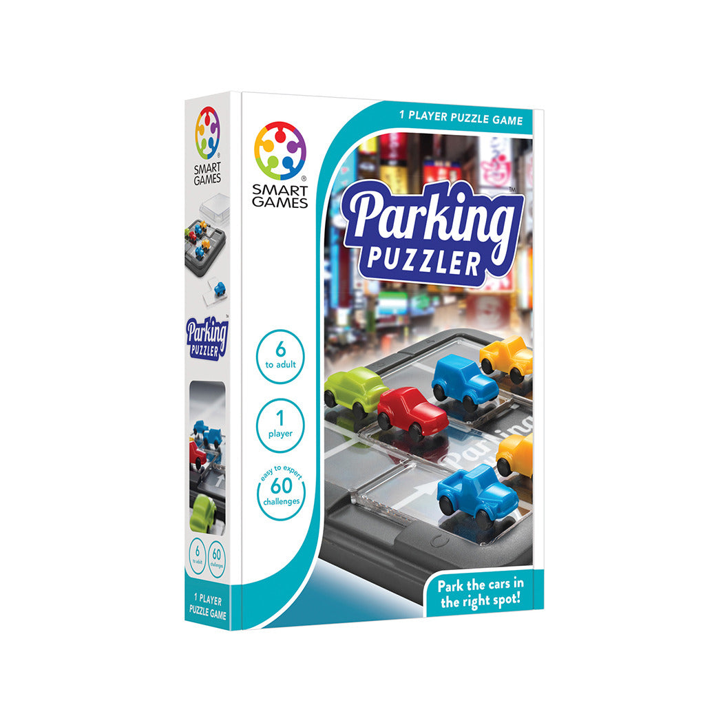 Smartgames - parking puzzler - 60 opdrachten - breinbreker - auto's