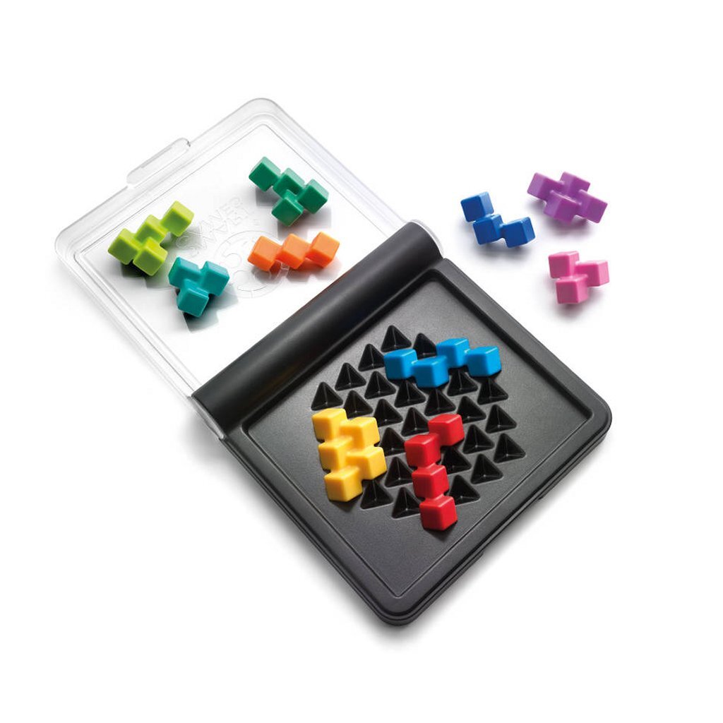 Smartgames iq perplex - logisch denkspel reispuzzel - 120 opdrachten met verrassende vormen - educatief solospel - vanaf 12 jaar