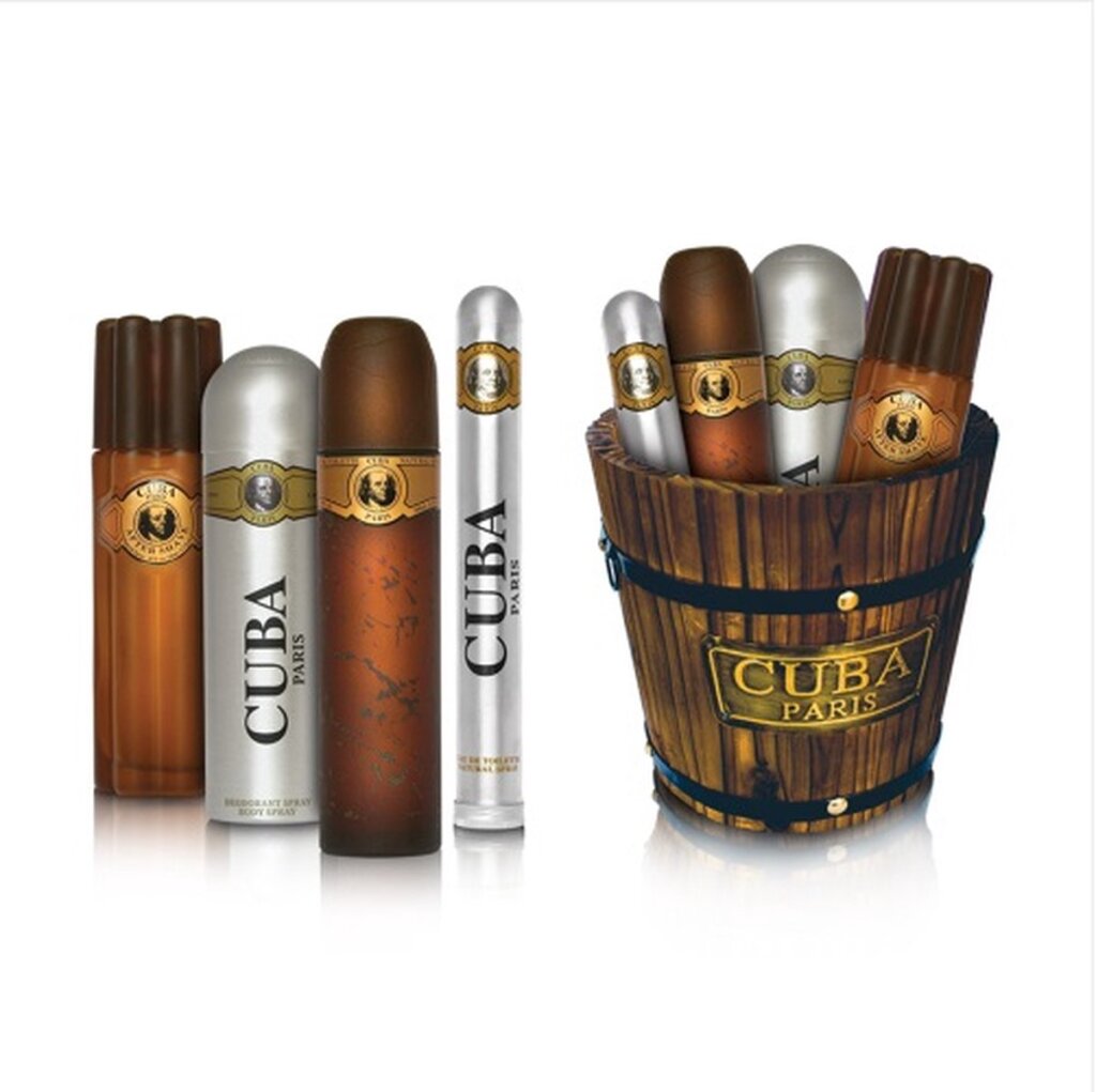 Parfums des champs cuba gold nostalgisch houten kuip