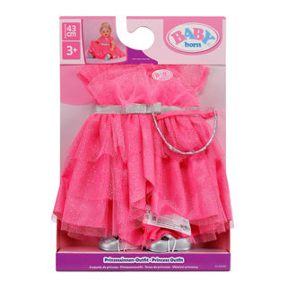 Baby born princess outfit 43cm | 2 stuks