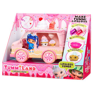 Yummiland lipgloss truck - maak yummi lipgloss - poppenauto