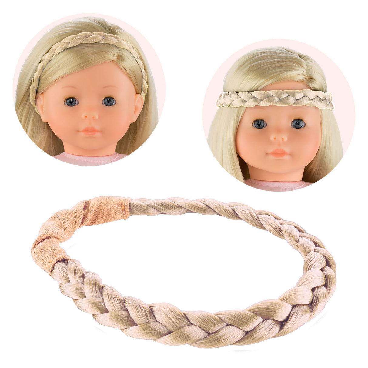 Corolle ma haarband vlecht, 36cm