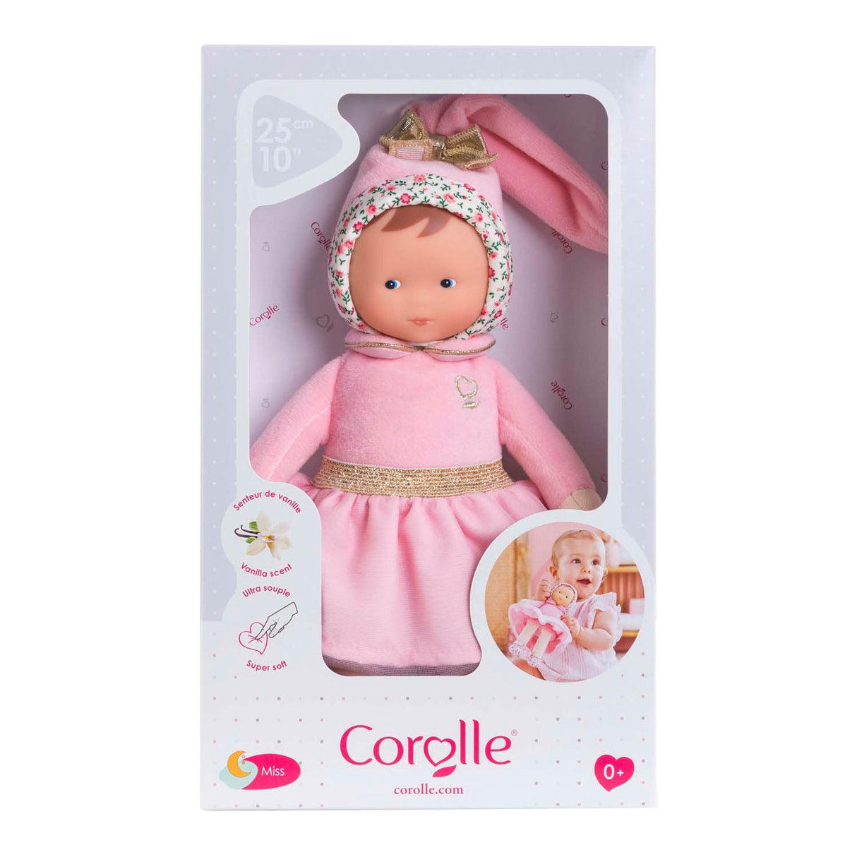 Corolle miss ballerina - roze grenadine pop, 25cm
