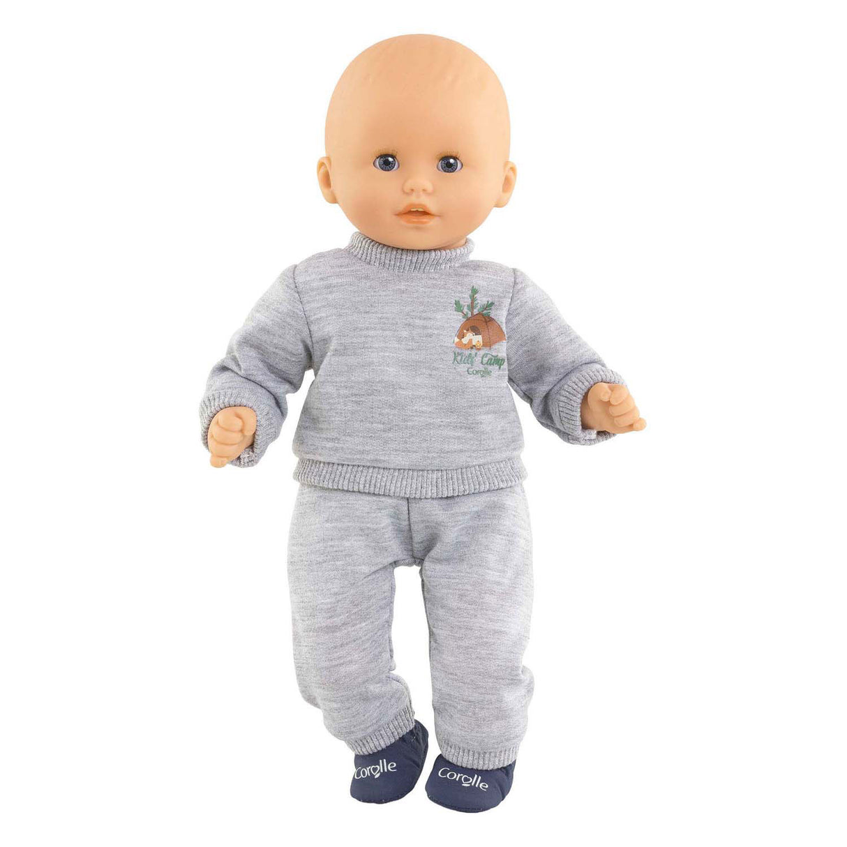 Corolle poppenkleding joggingpak grijs 30cm - accessoire poppen.