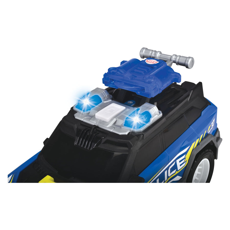 Dickie toys - politie suv - politiewagen - drone - licht en geluid - vanaf 3 jaar