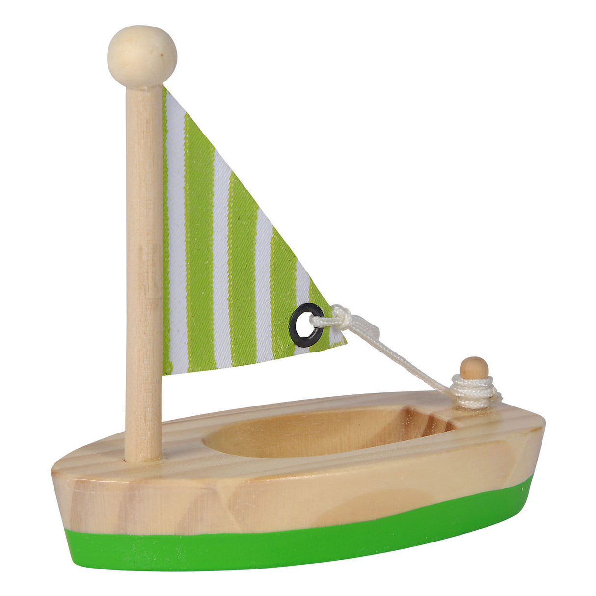 Eichhorn houten zeilbootjes, 2st.