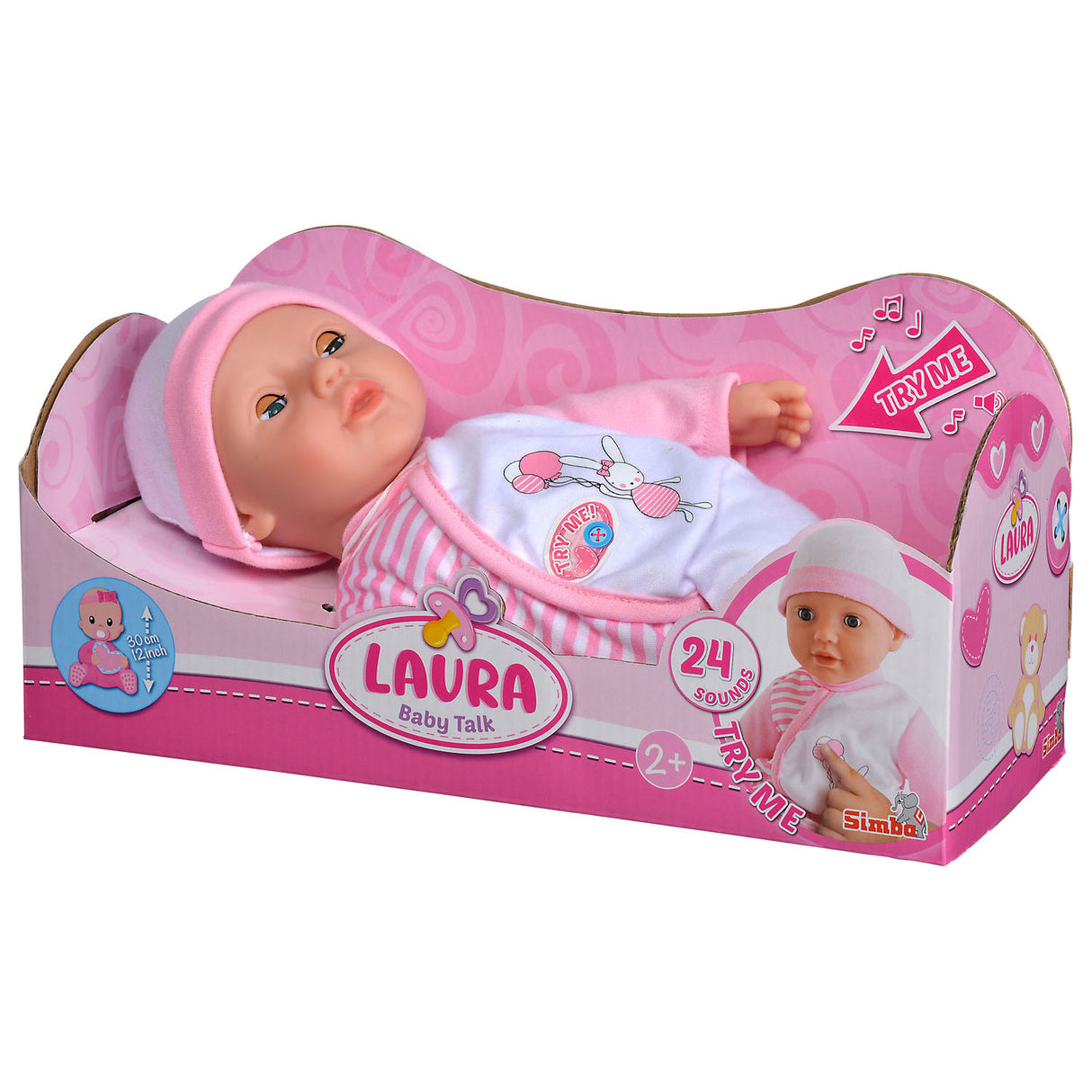 Simba laura babypop baby praat
