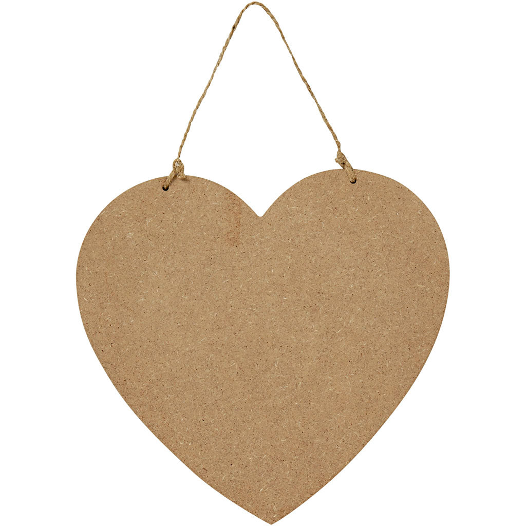Creativ company cc mdf hanger hart 18,5x19,5 cm