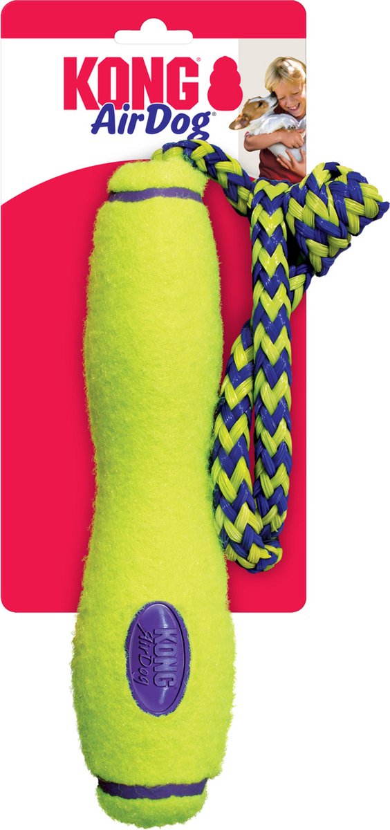 Kong air fetch stick geel