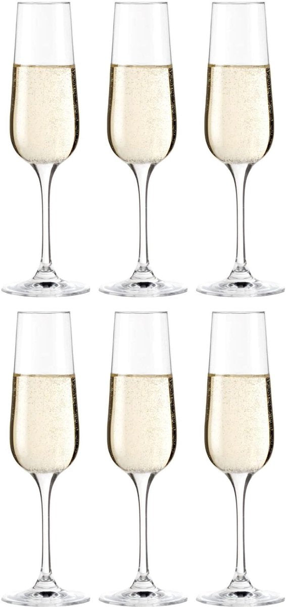 Leonardo tivoli champagneglazen - 6 stuks