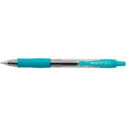 Balpen pilot g-2 te turqoise 0,4 mm clip