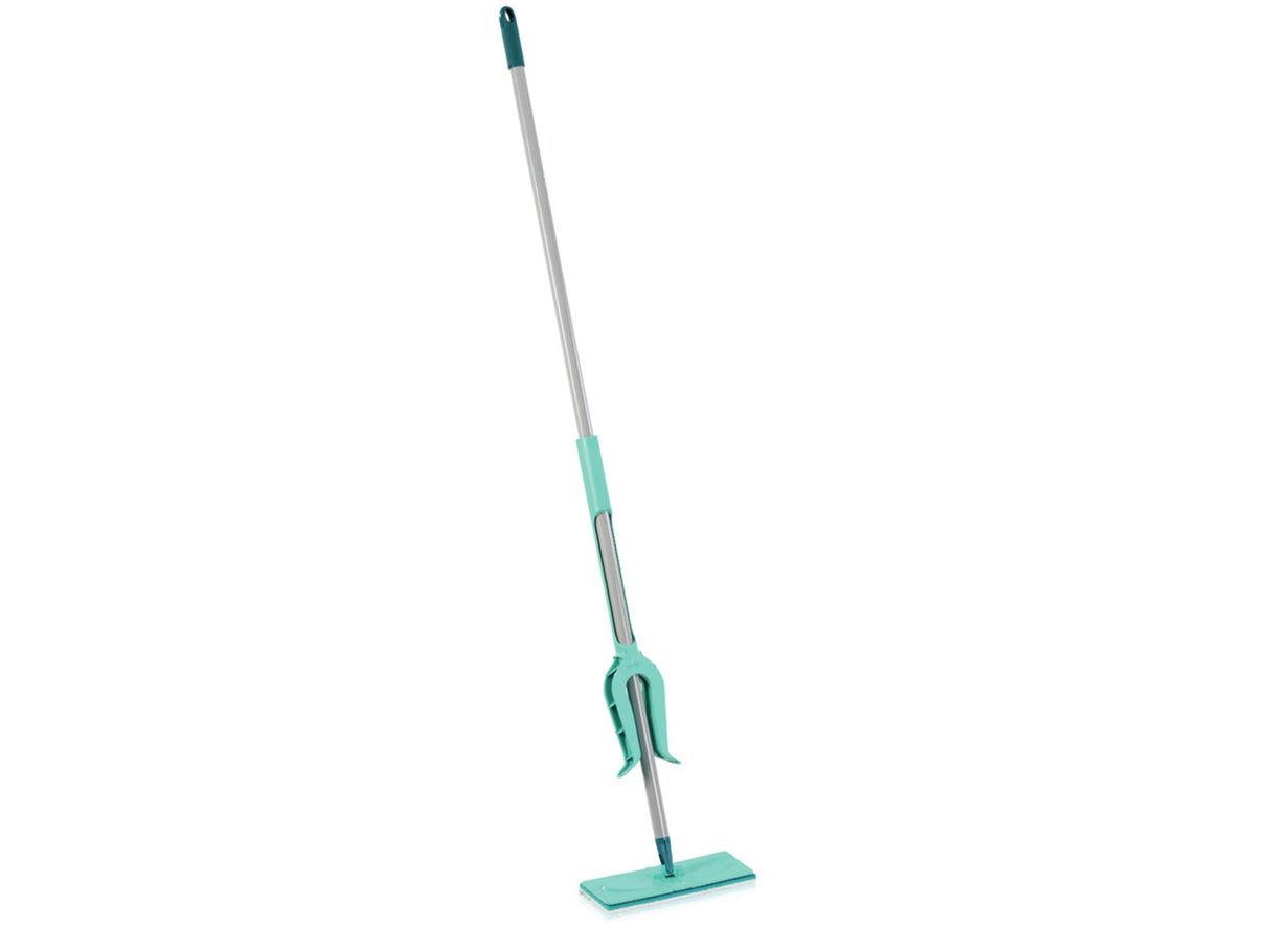 Leifheit picobello vloerwisser s micro duo met steel - 27 cm wisbreedte - turqouise - grijs