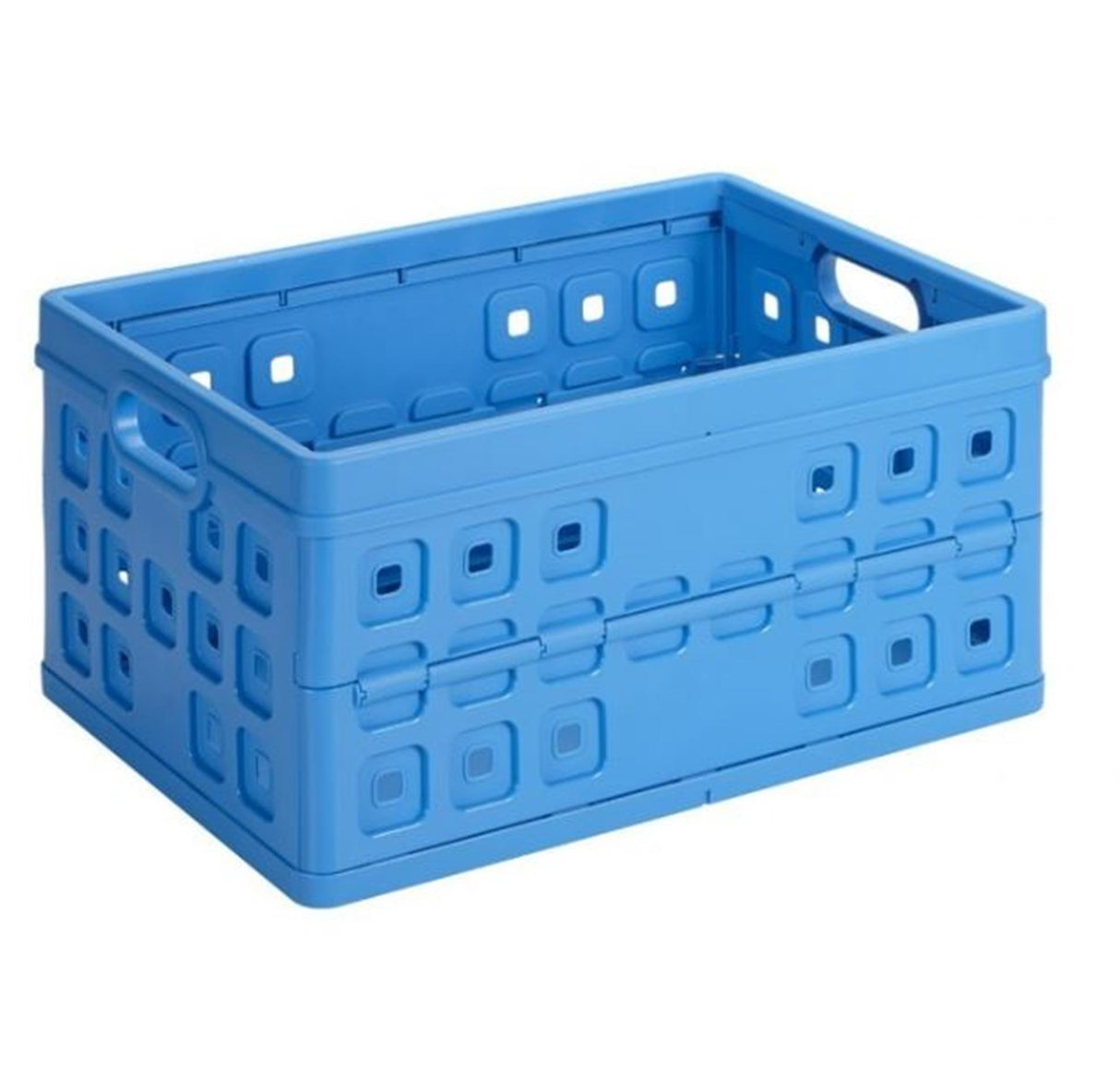 Sunware square boodschappenkrat 46 liter blauw 54x38x26,5cm
